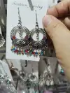 Fashionable, stylish and versatile women's earrings with ethnic characteristics, best-selling earrings 69 Ya Xin Specification image
